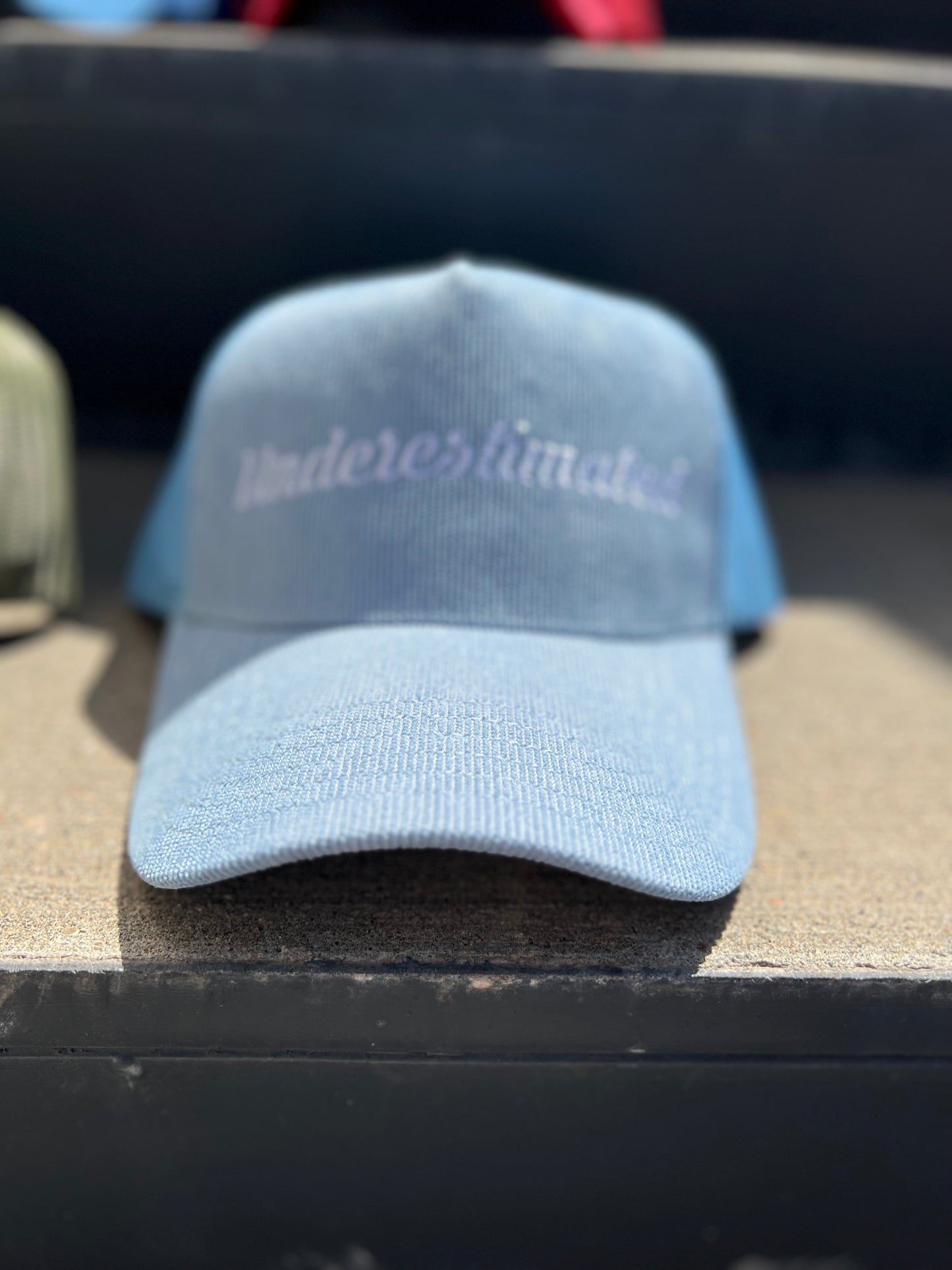 A-Frame corduroy hat