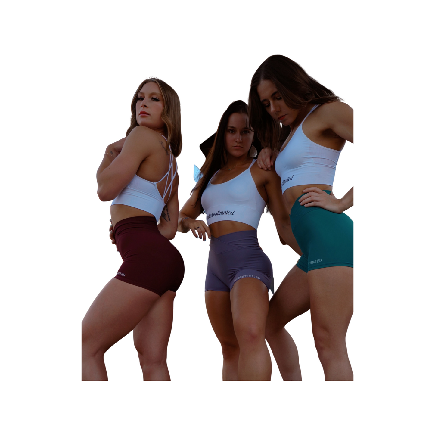 Womens V cut short