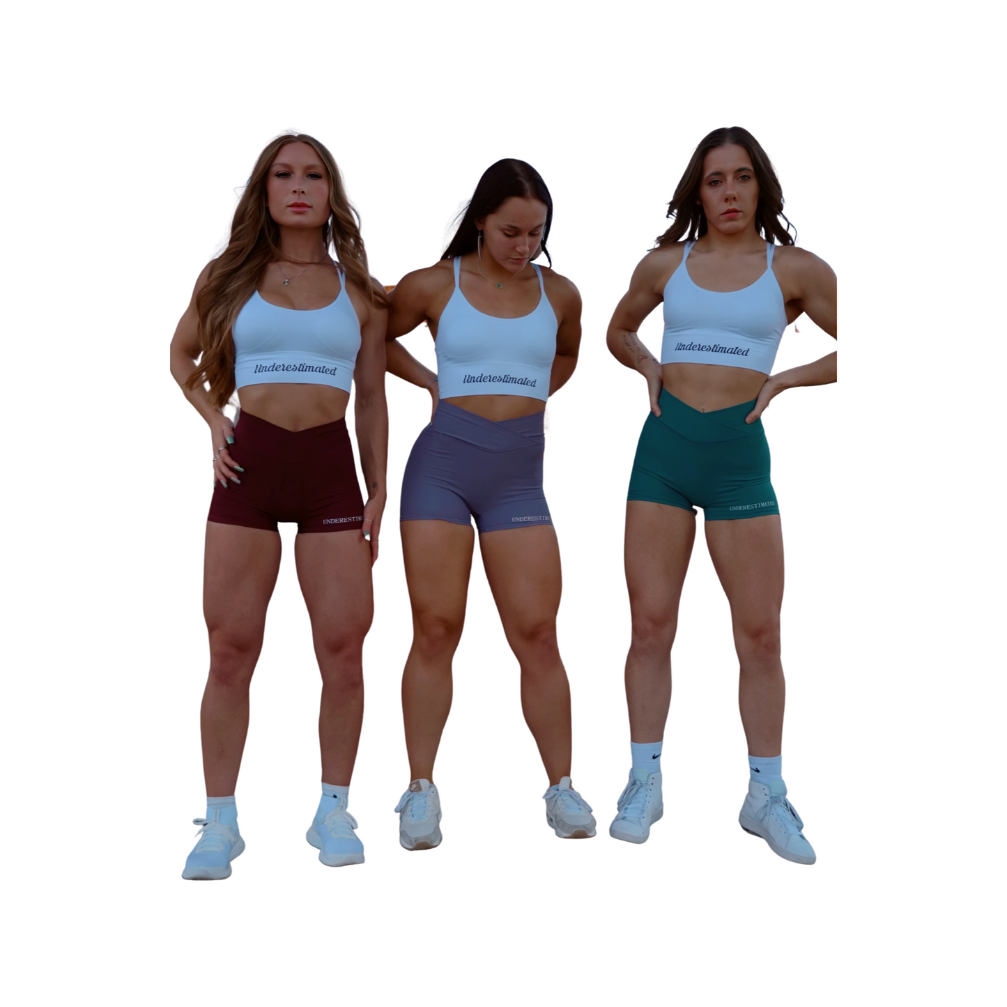 Womens V cut short