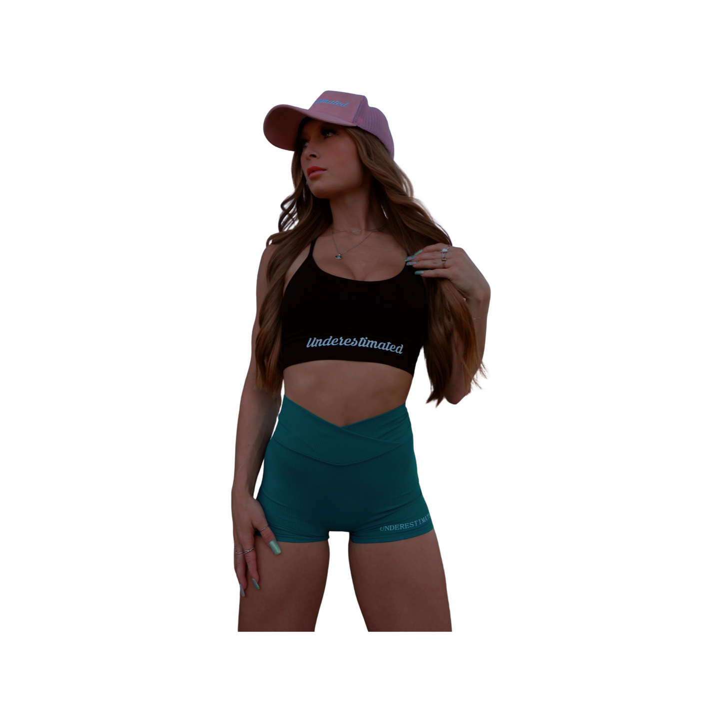 Womens V cut short