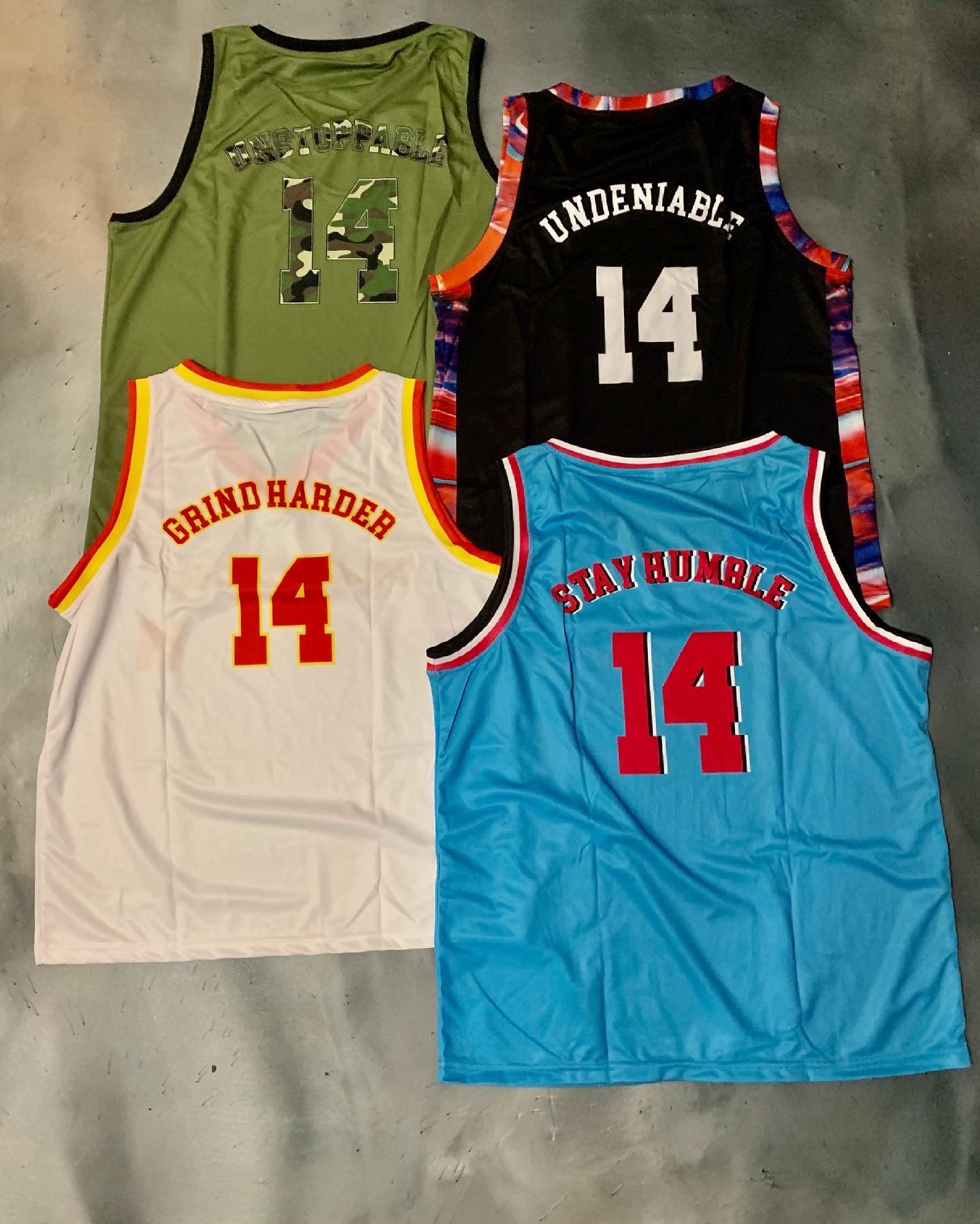 Motivate Jersey - Green Camo