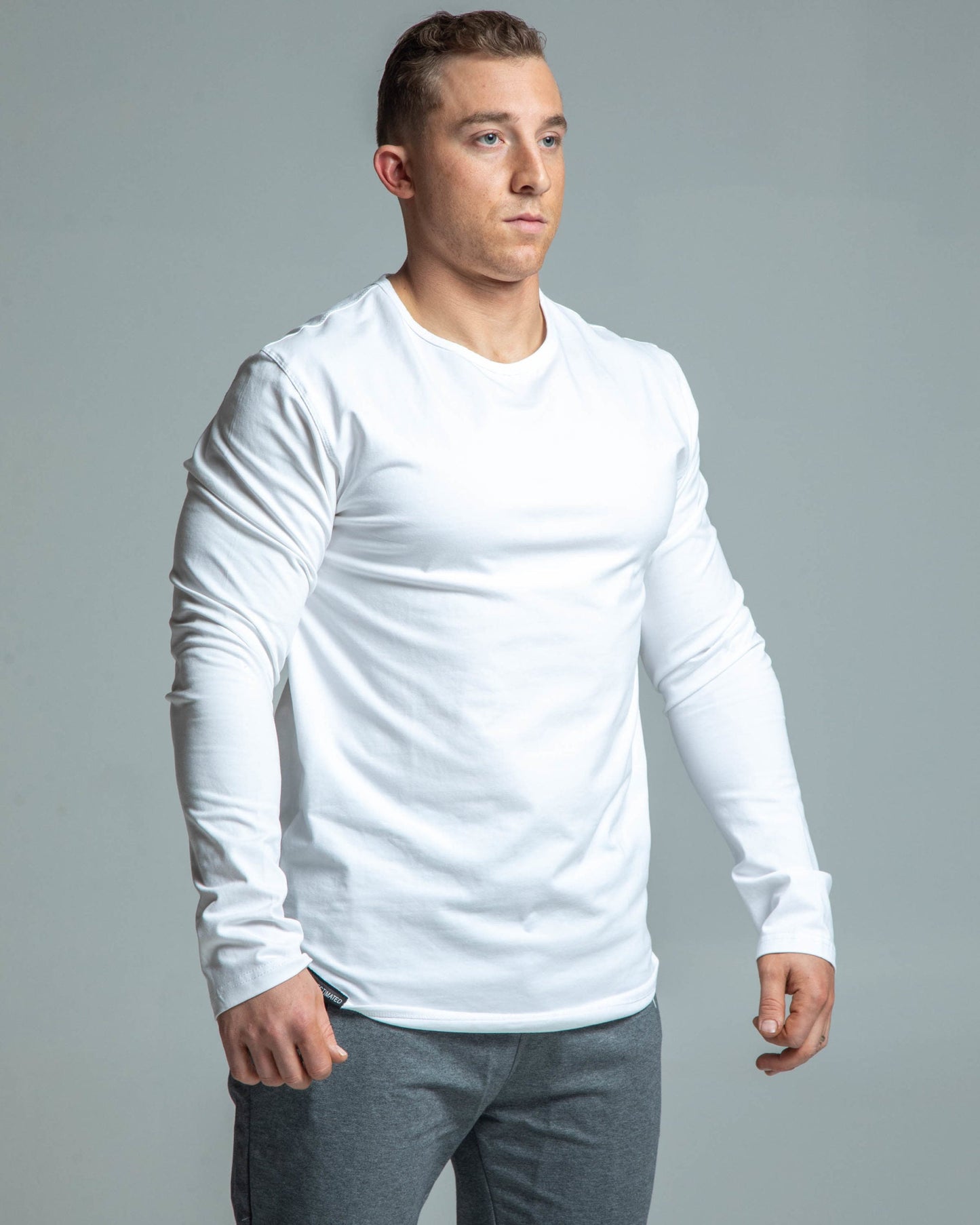 Long Sleeve Tee - White