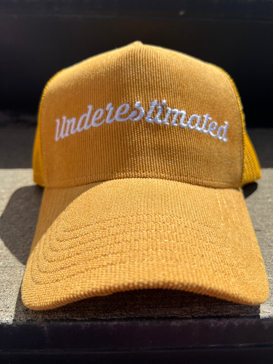 A-Frame corduroy hat