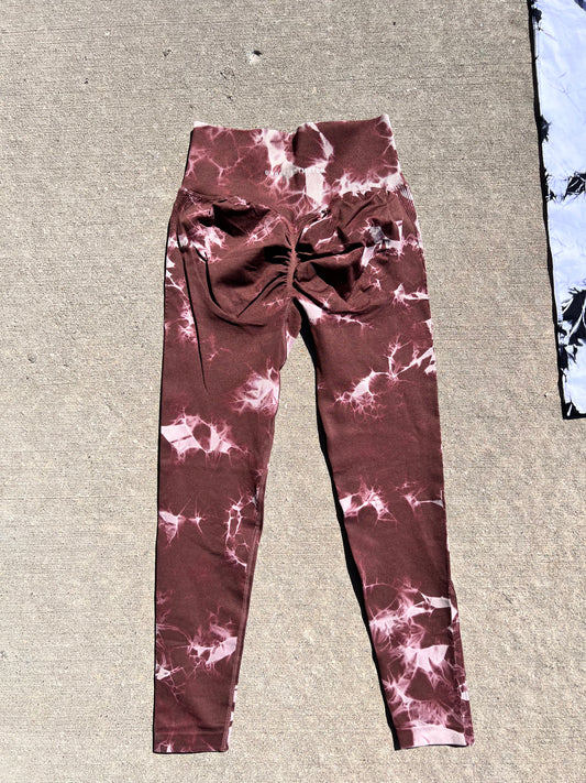 Tye dye elite leggings