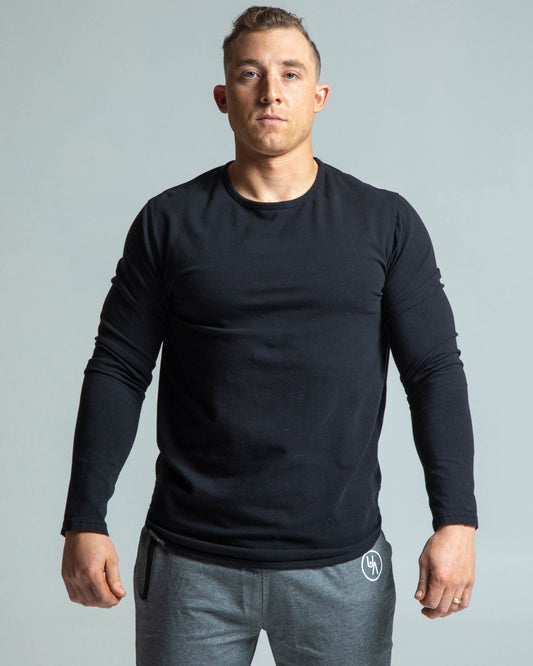 Long Sleeve Tee - Black