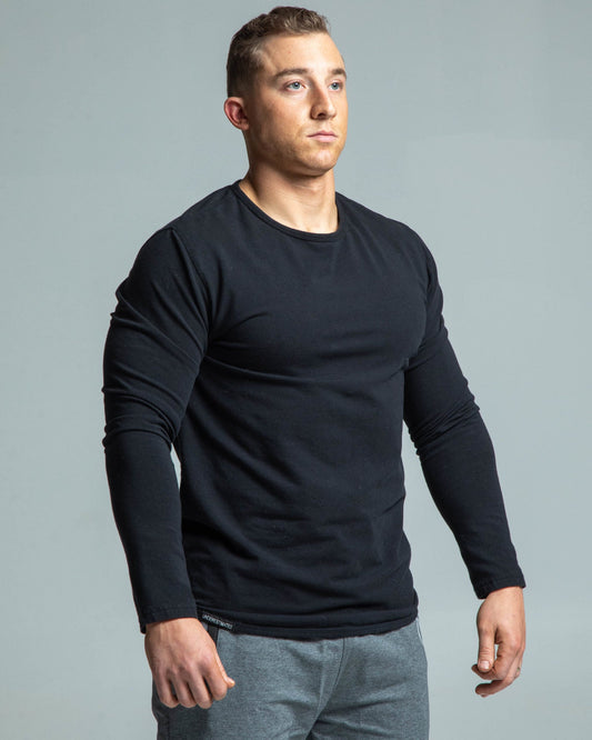 Long Sleeve Tee - Black